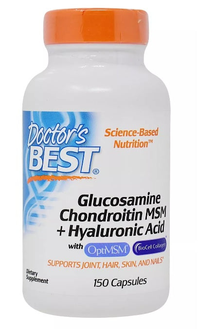 Glucosamine Chondroitin MSM + Hyaluronic Acid - 150 caps